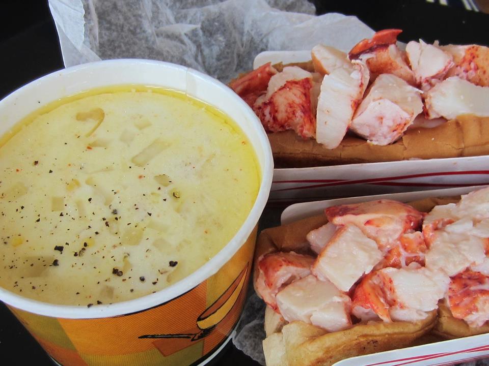 Lobster Corn Chowder & Fresh Maine Lobster Rolls