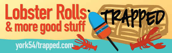Trapped Lobster Roll Banner
